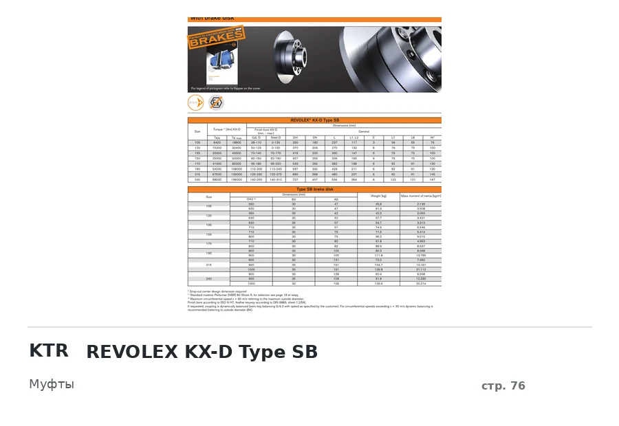KTR REVOLEX KX-D Type SB