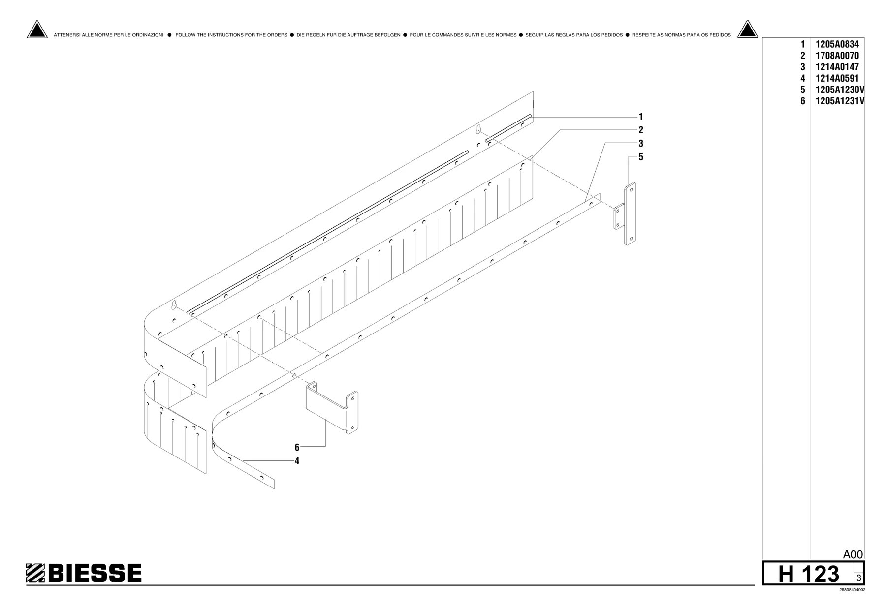 Biesse 26808404002