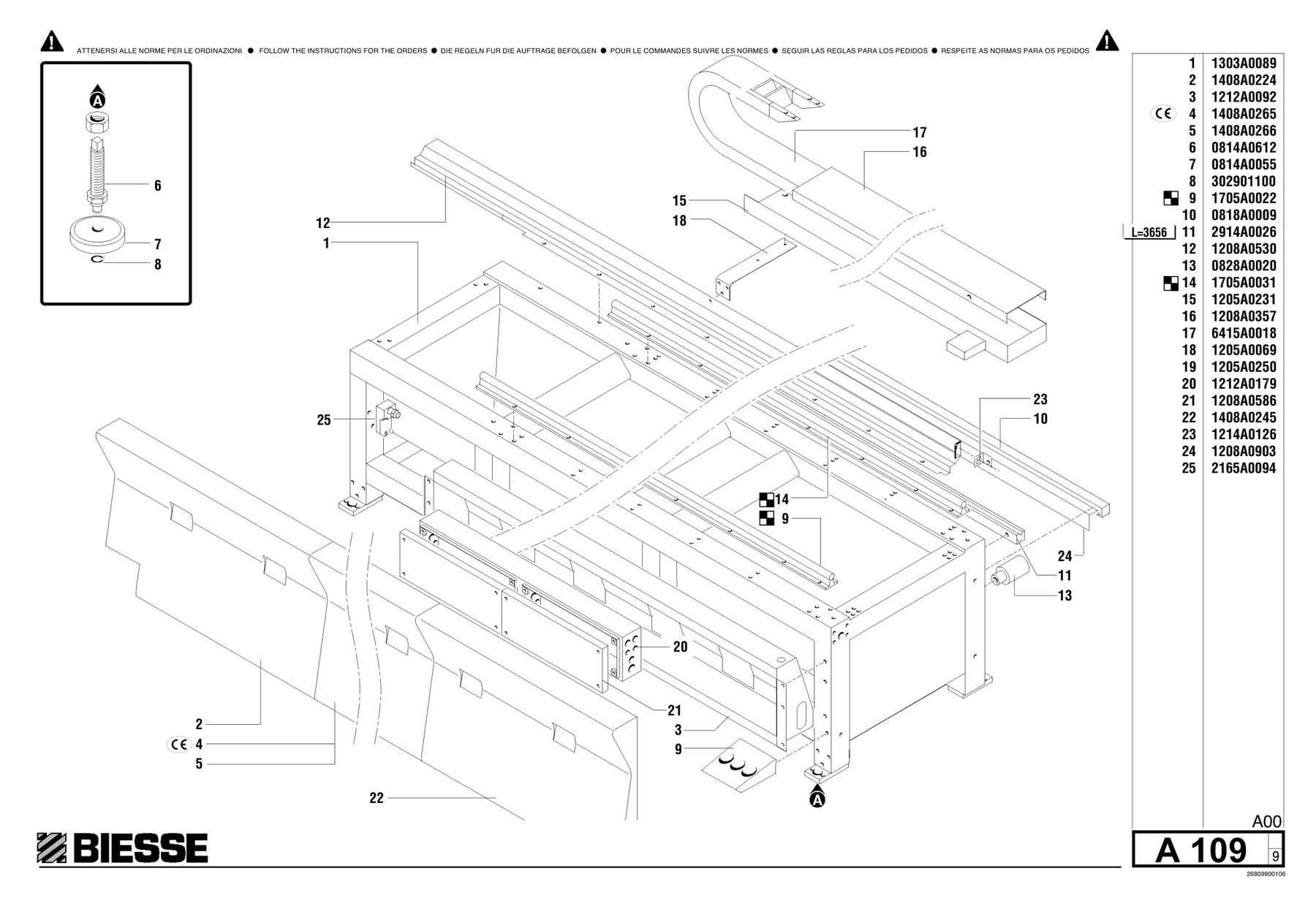 Biesse 26809900106