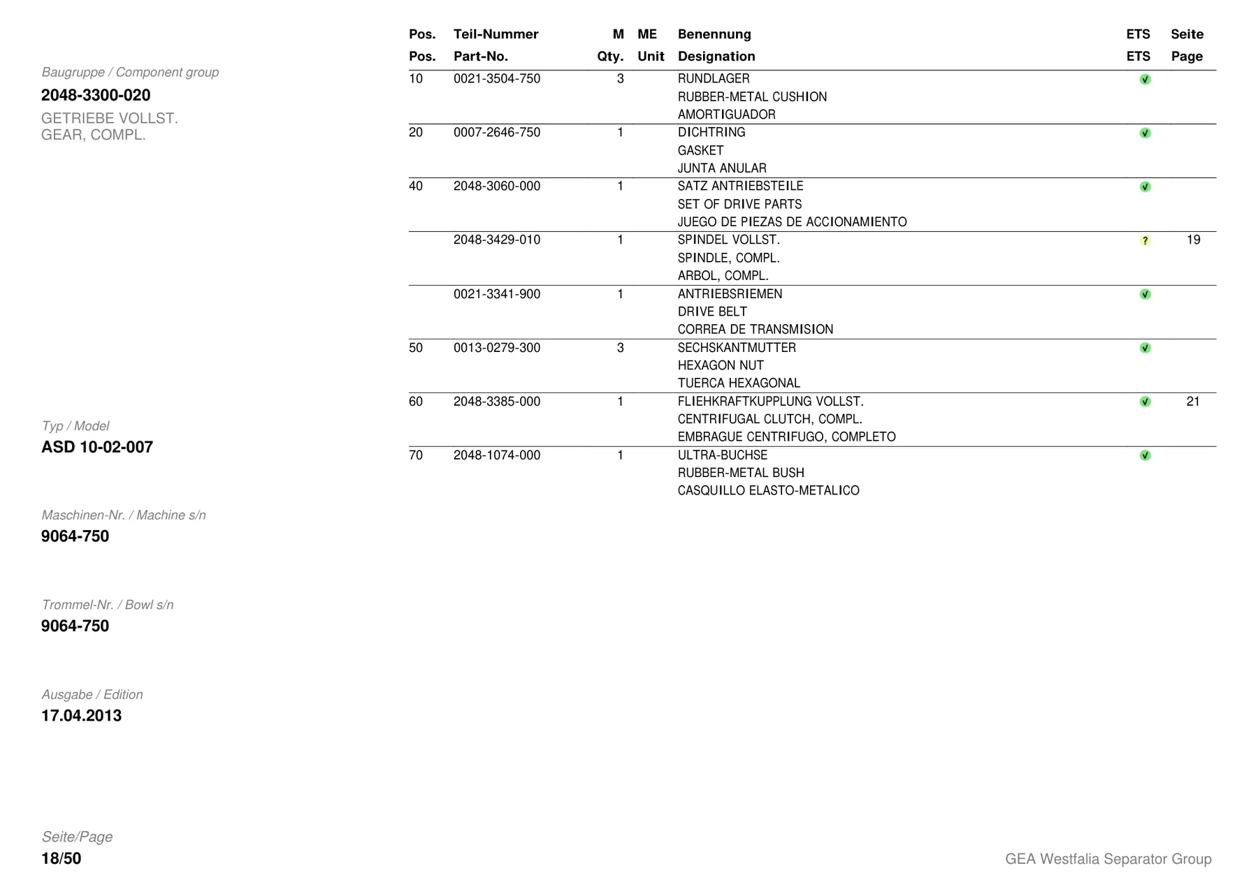 GEA 2048-1074-000
