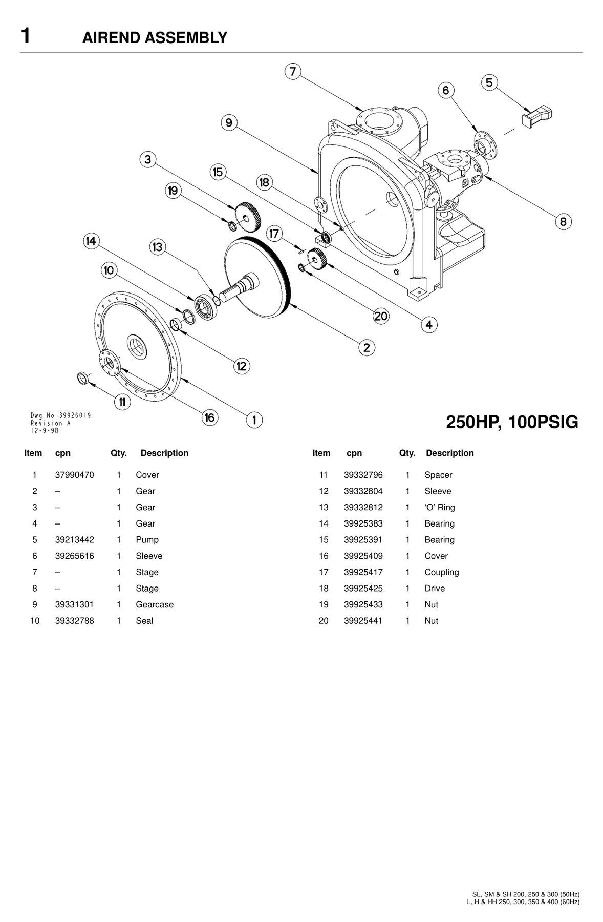 Ingersoll Rand 39925391