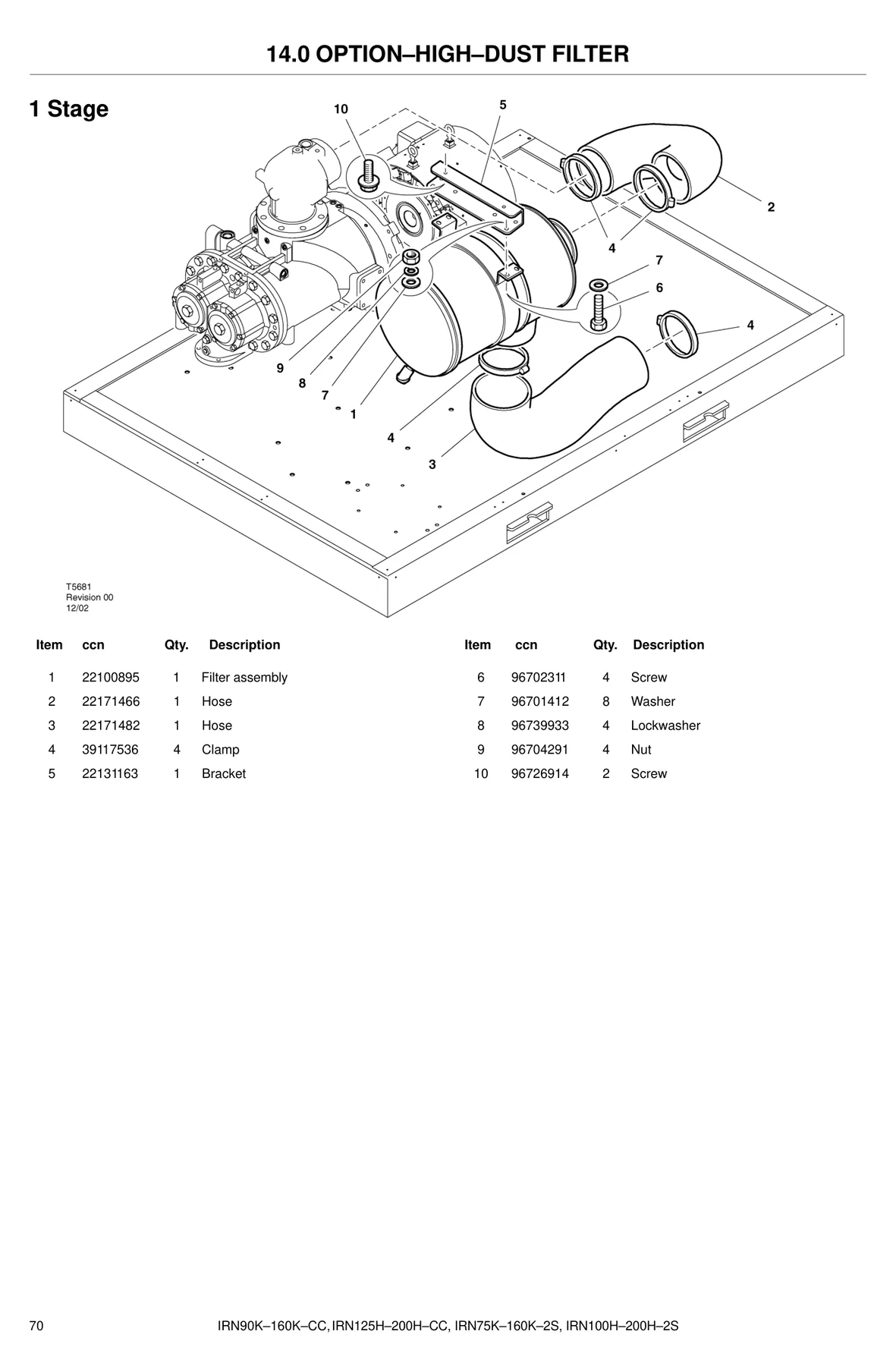 Ingersoll Rand 96702311