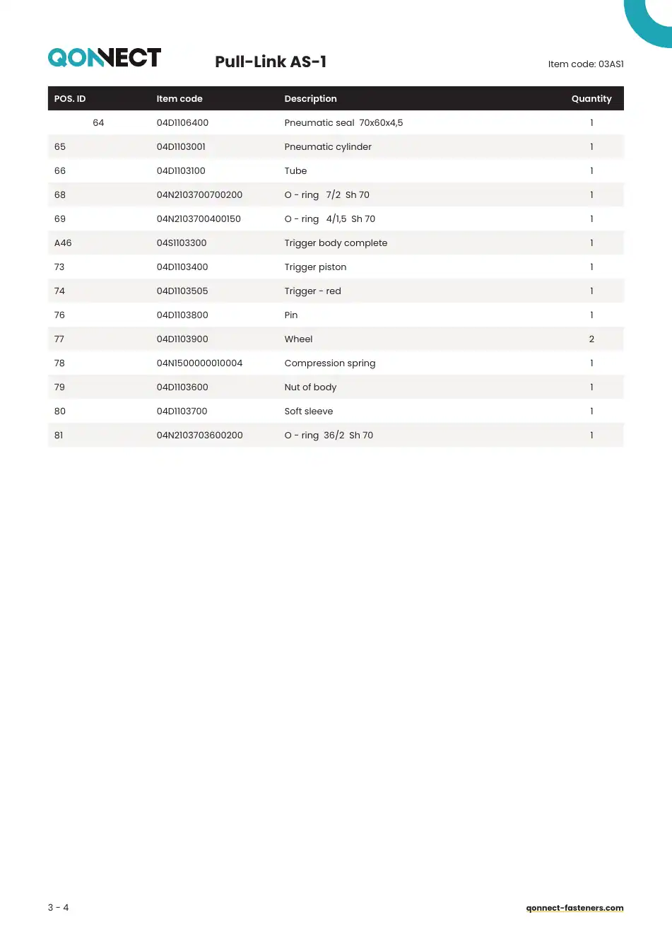 Qonnect 04D1103001