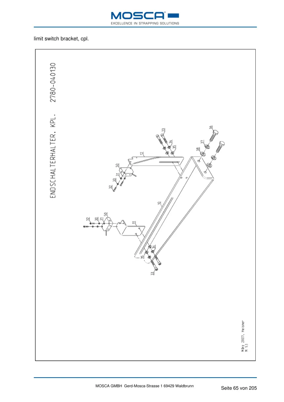 Mosca 2750-040130-01 limit
