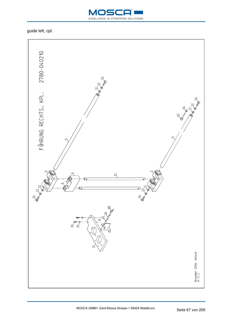 Mosca 2750-040100-11 switch