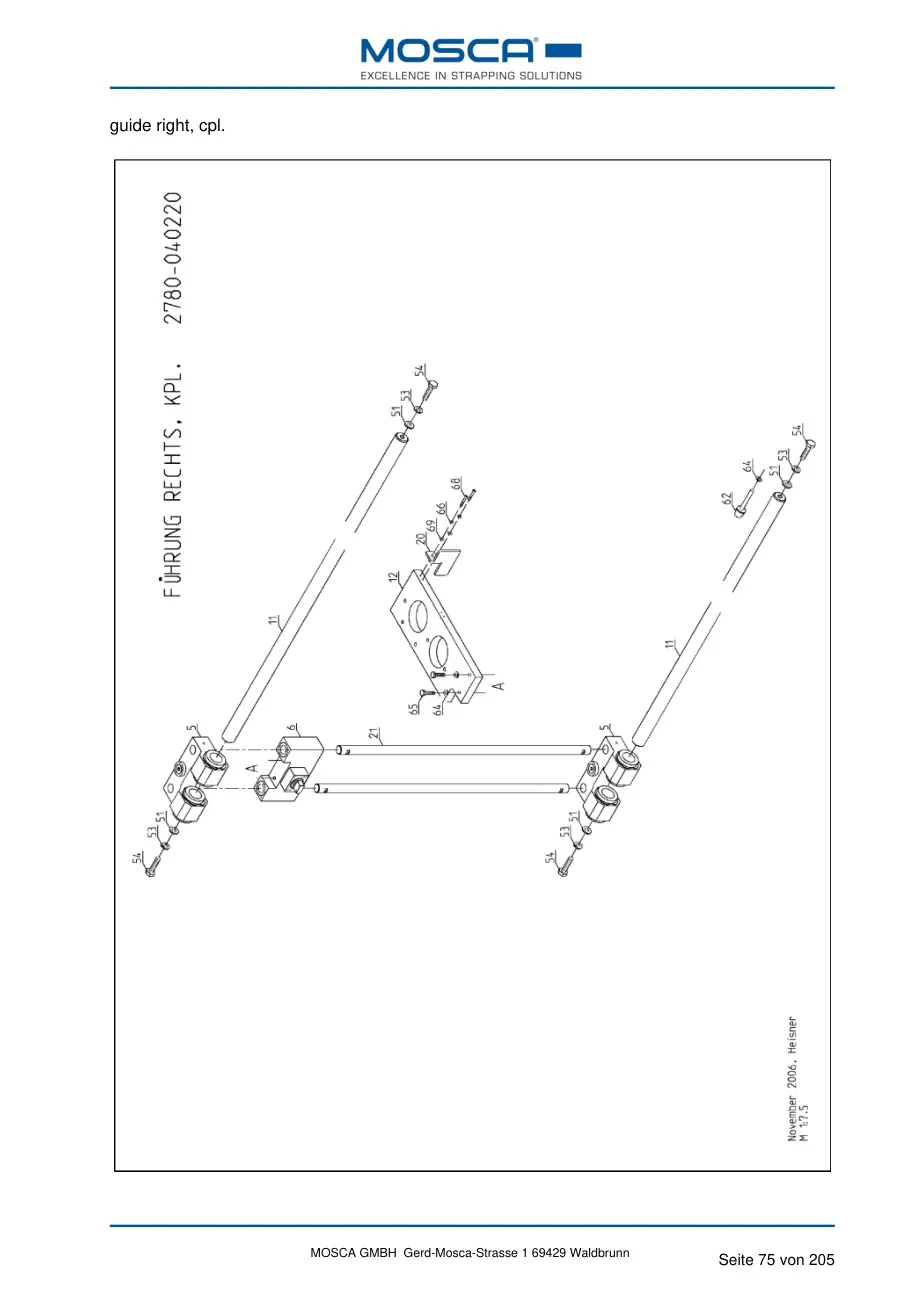Mosca 2750-040100-11 switch