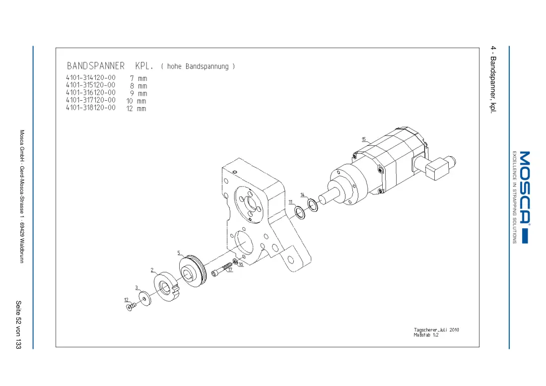 Mosca 0401-014100-15