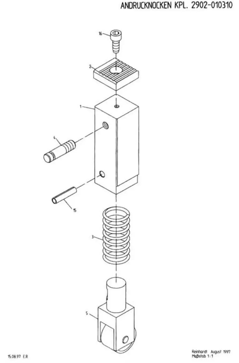 Mosca 0101-013000-08 Druckfeder