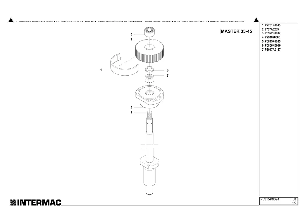 Biesse P291820000