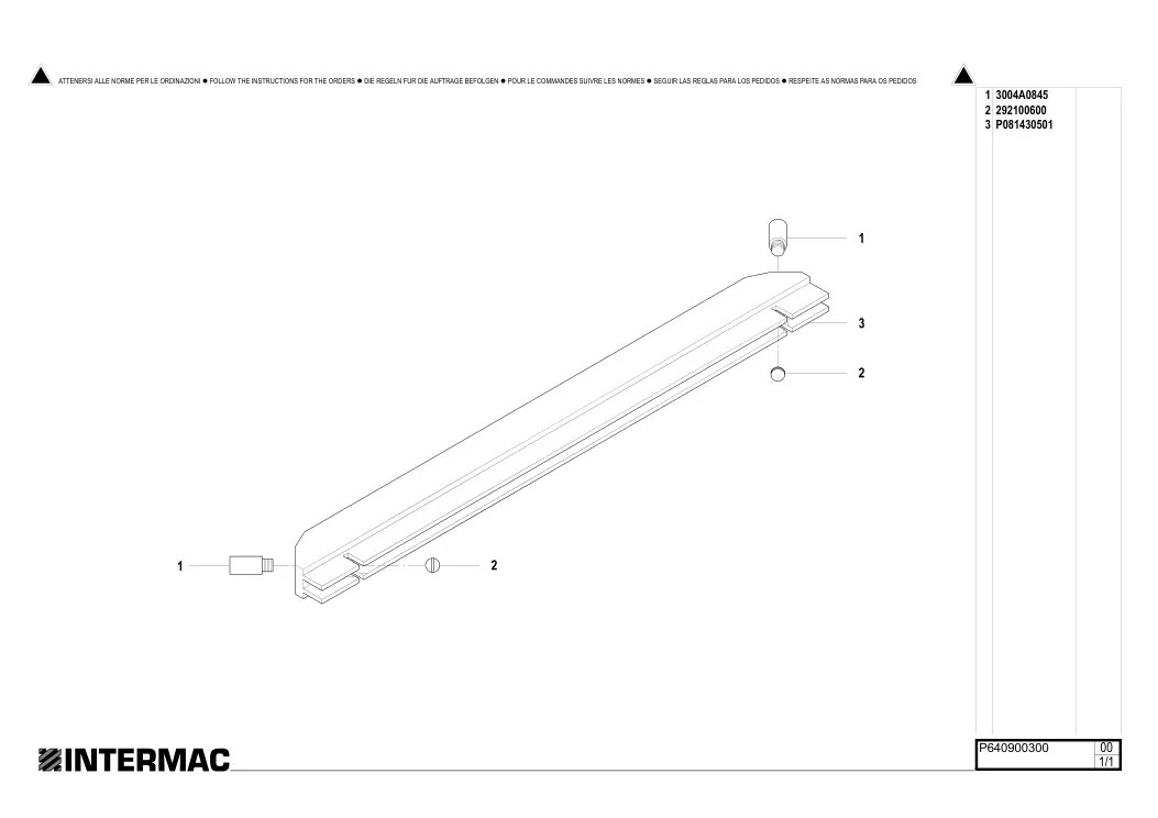 Biesse P081430501