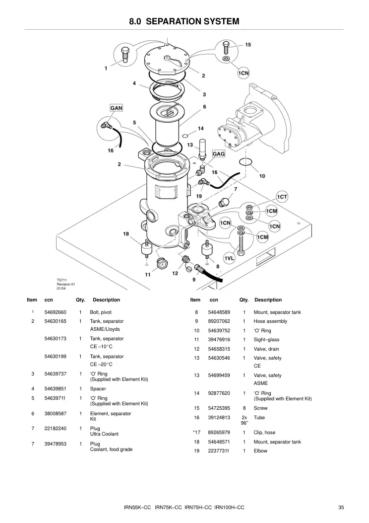 Ingersoll Rand 54639737