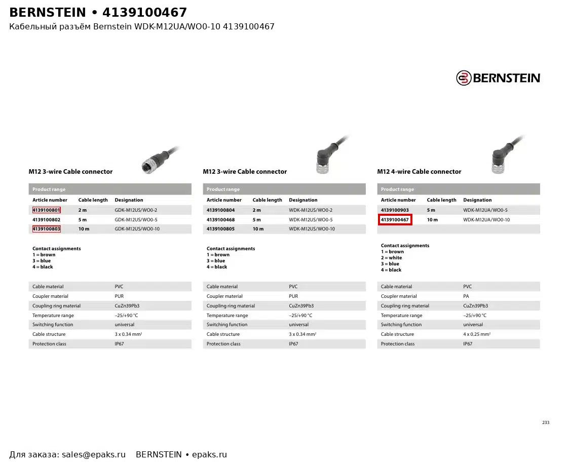 Bernstein 4139100467