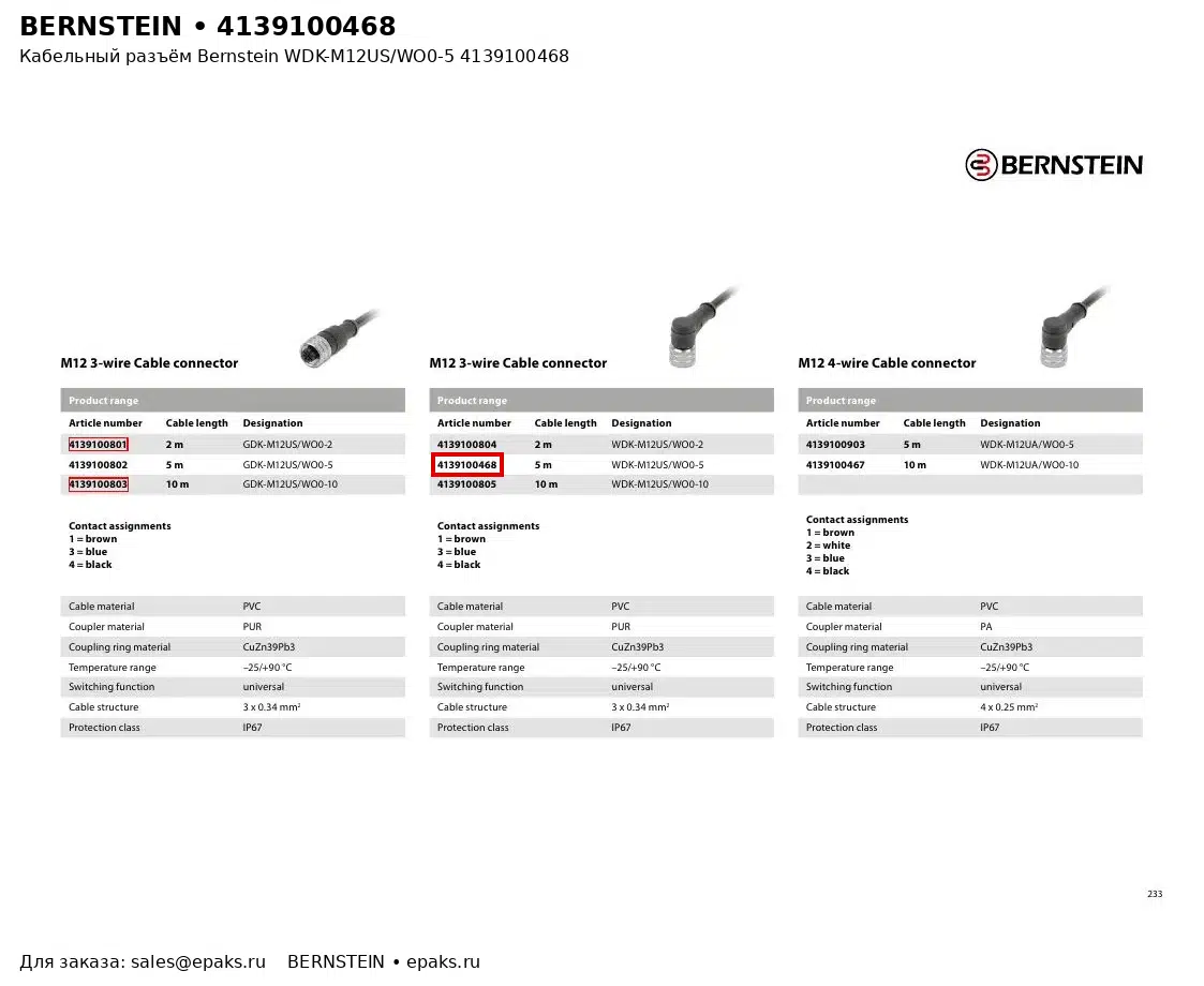 Bernstein 4139100468