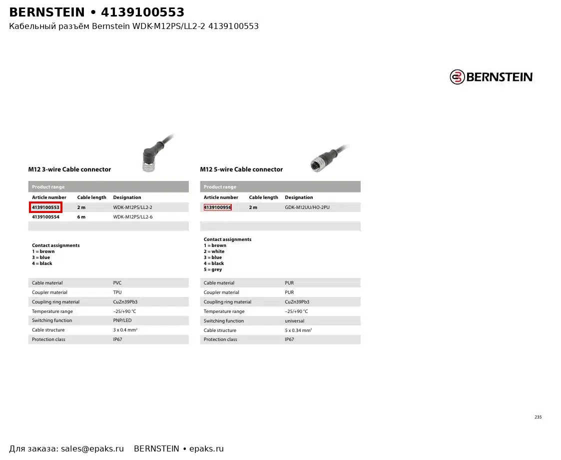 Bernstein 4139100553