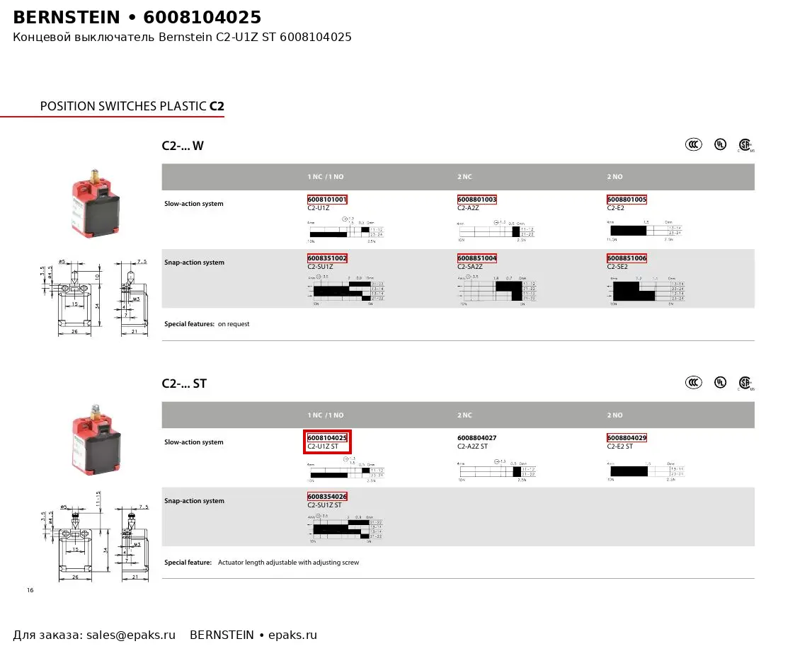 Bernstein 6008104025