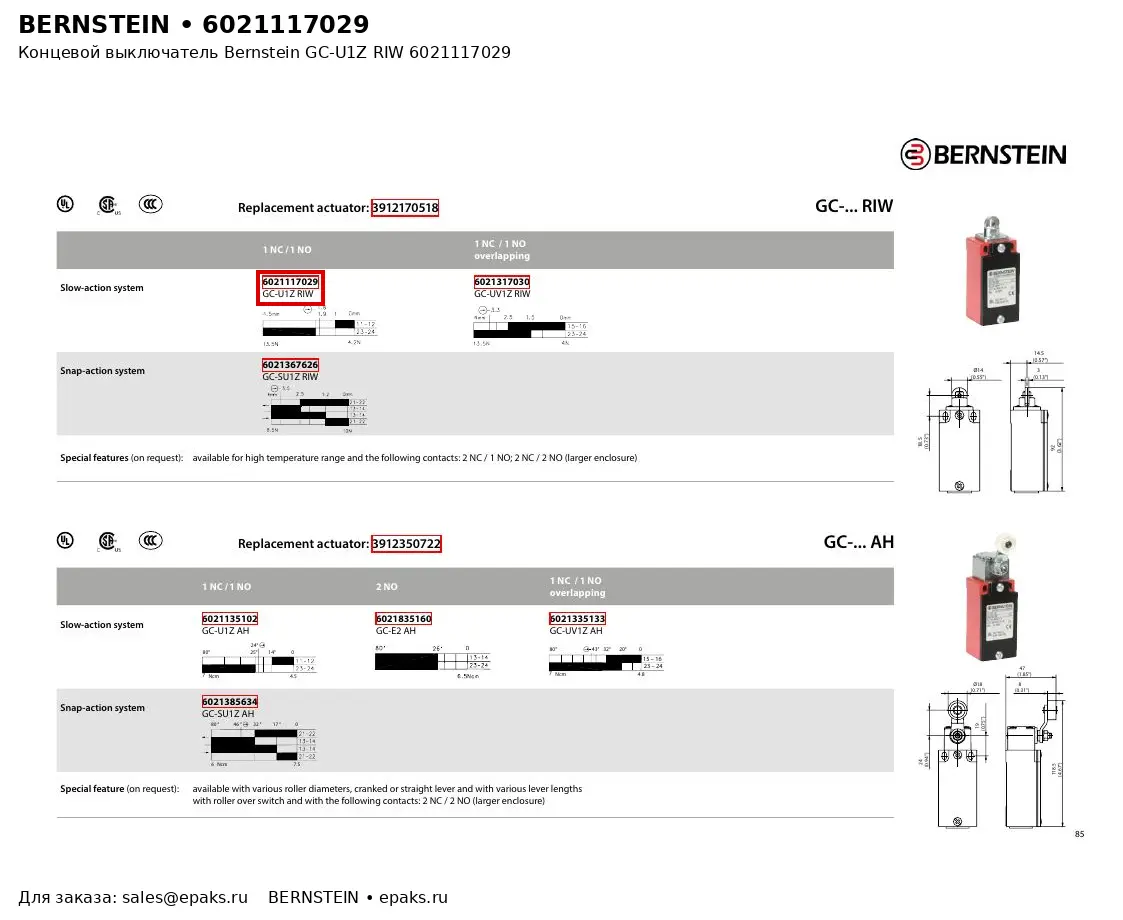 Bernstein 6021117029