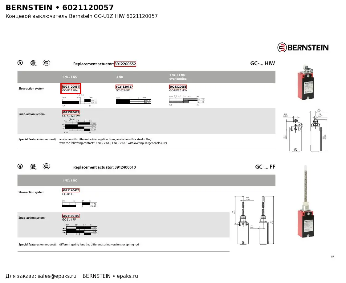 Bernstein 6021120057