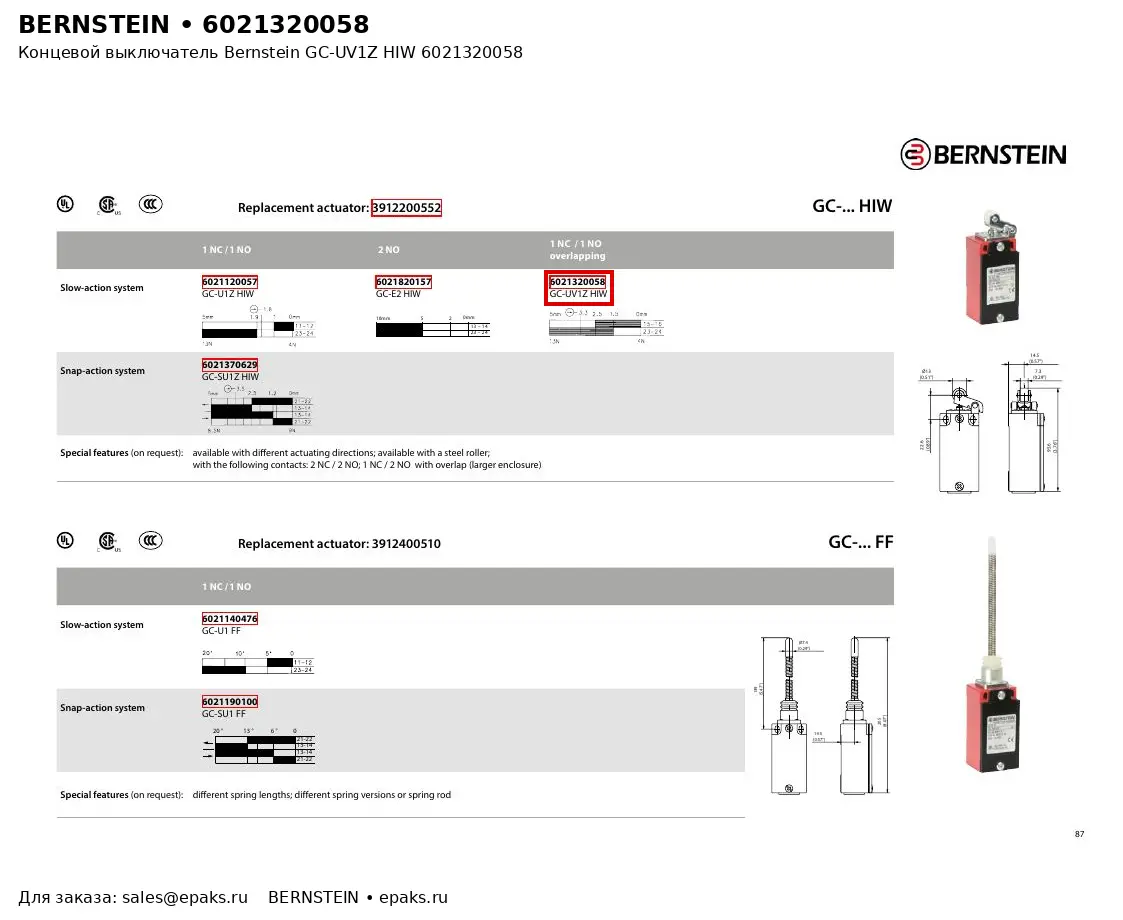 Bernstein 6021320058