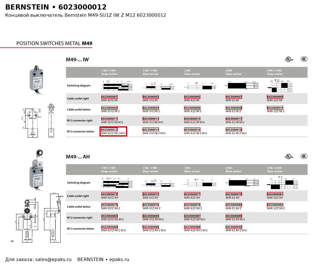 Bernstein 6023000012