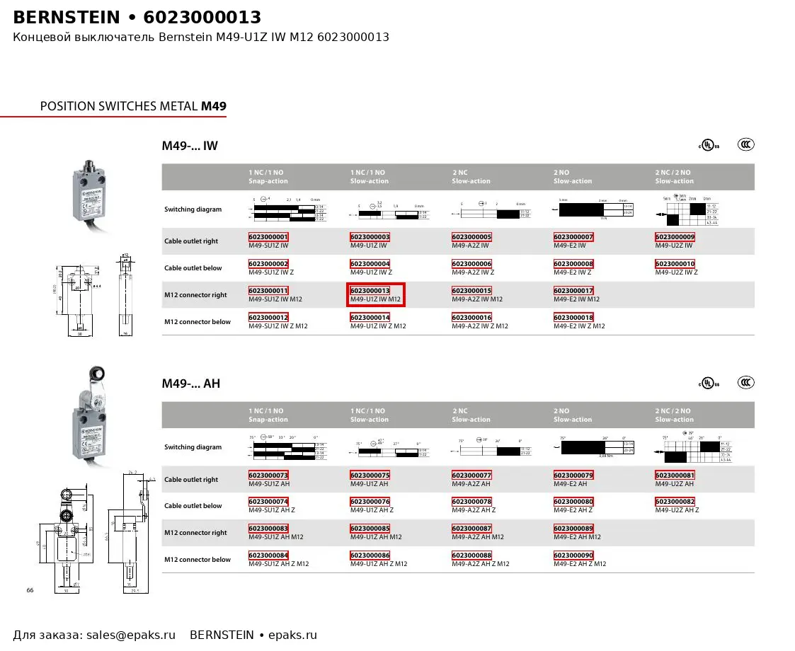 Bernstein 6023000013
