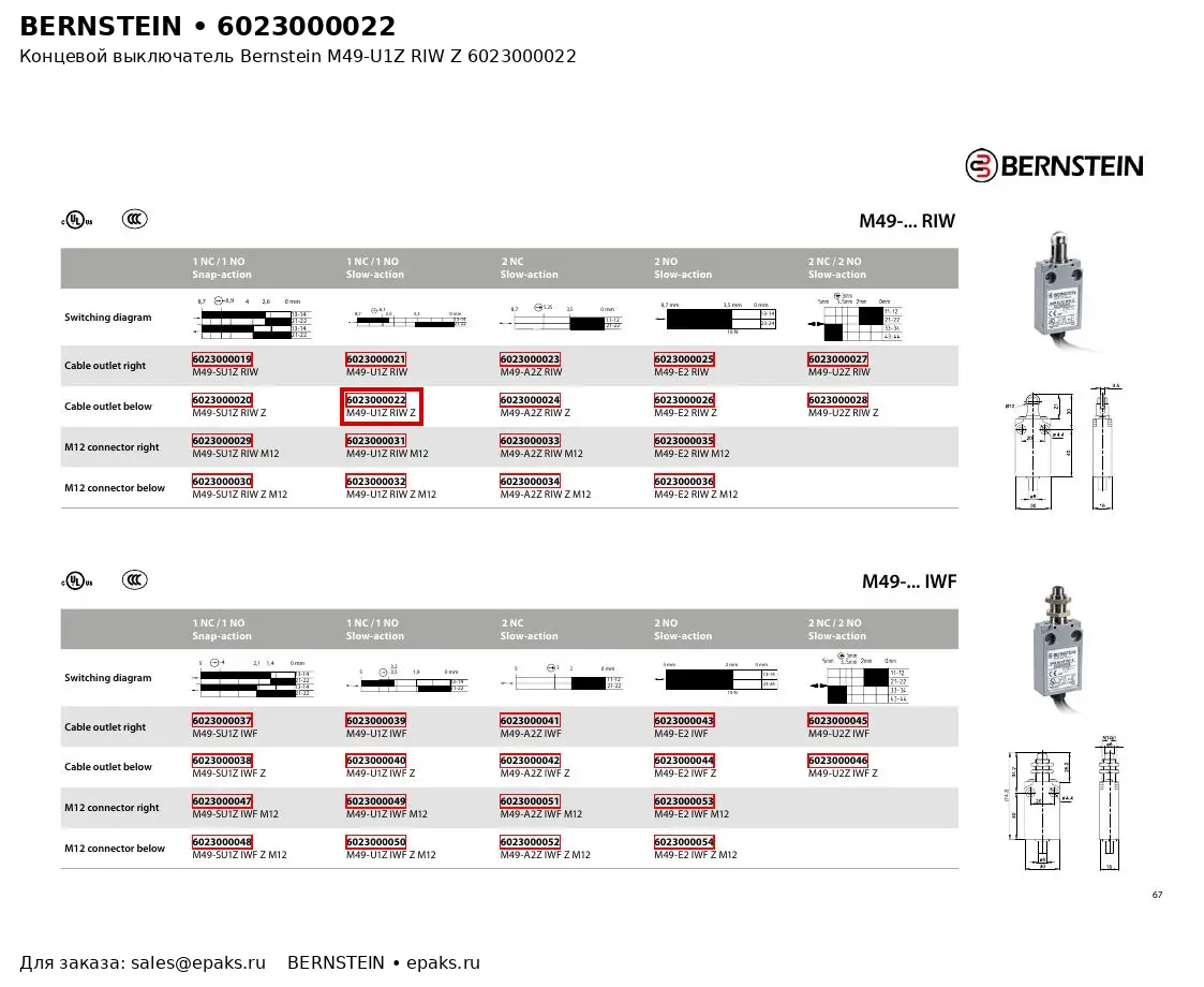 Bernstein 6023000022