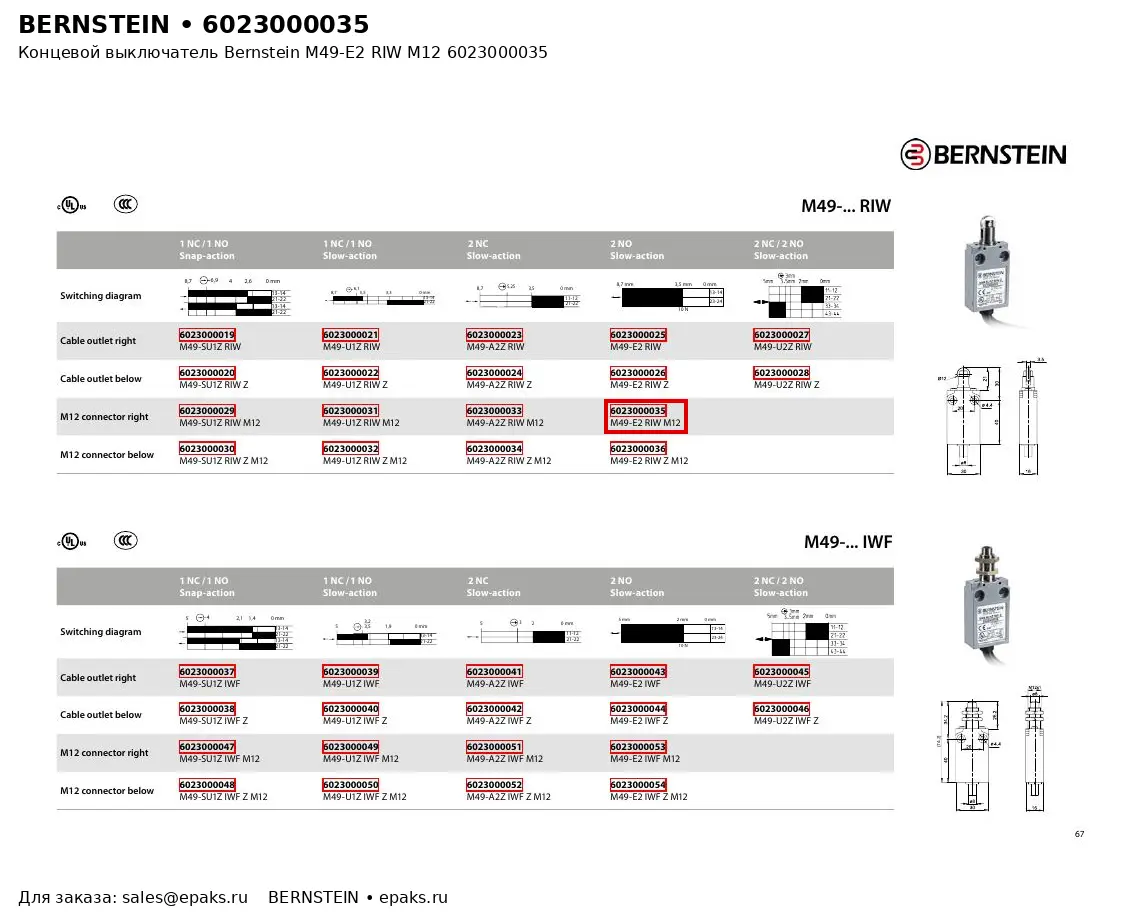 Bernstein 6023000035
