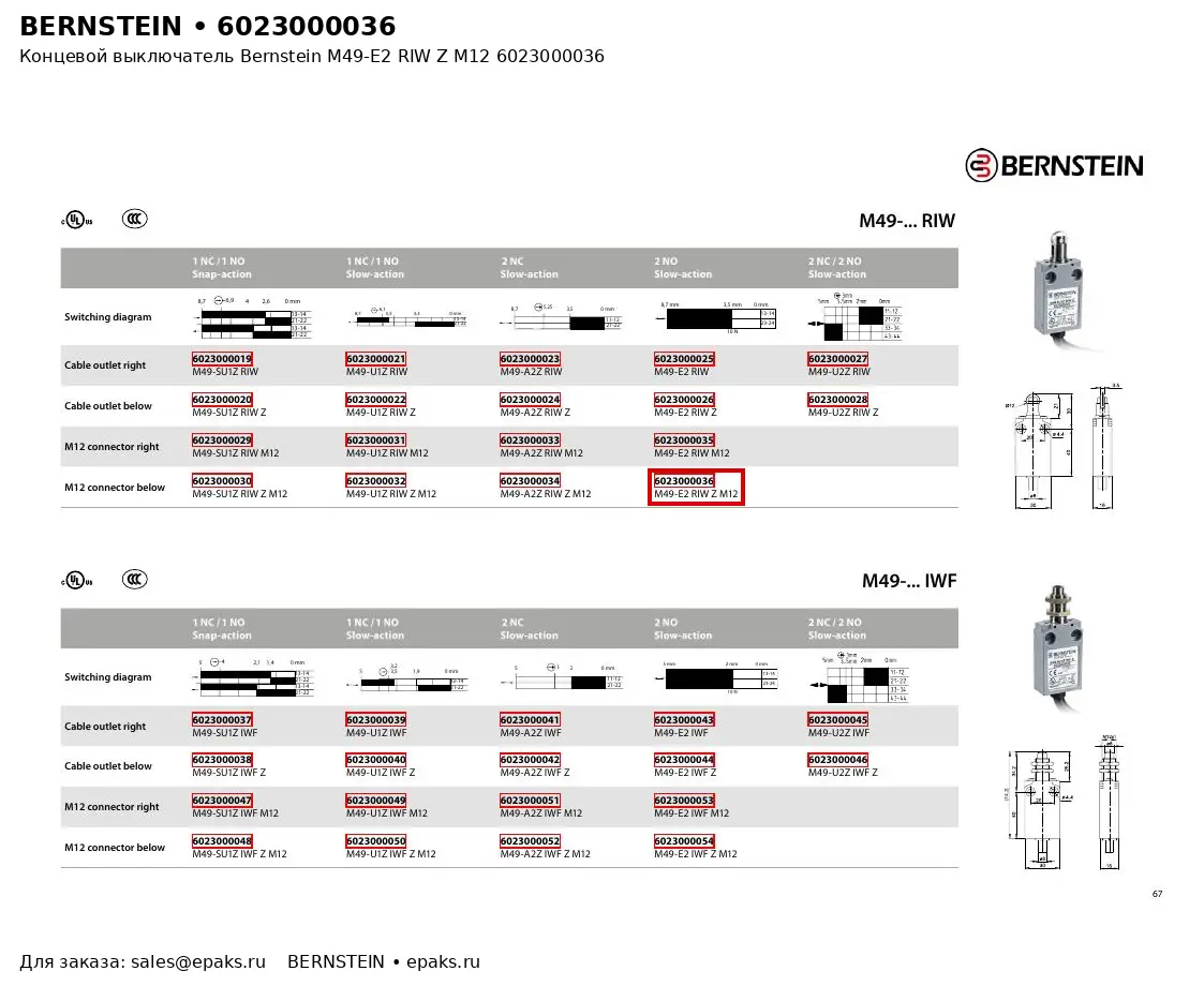 Bernstein 6023000036