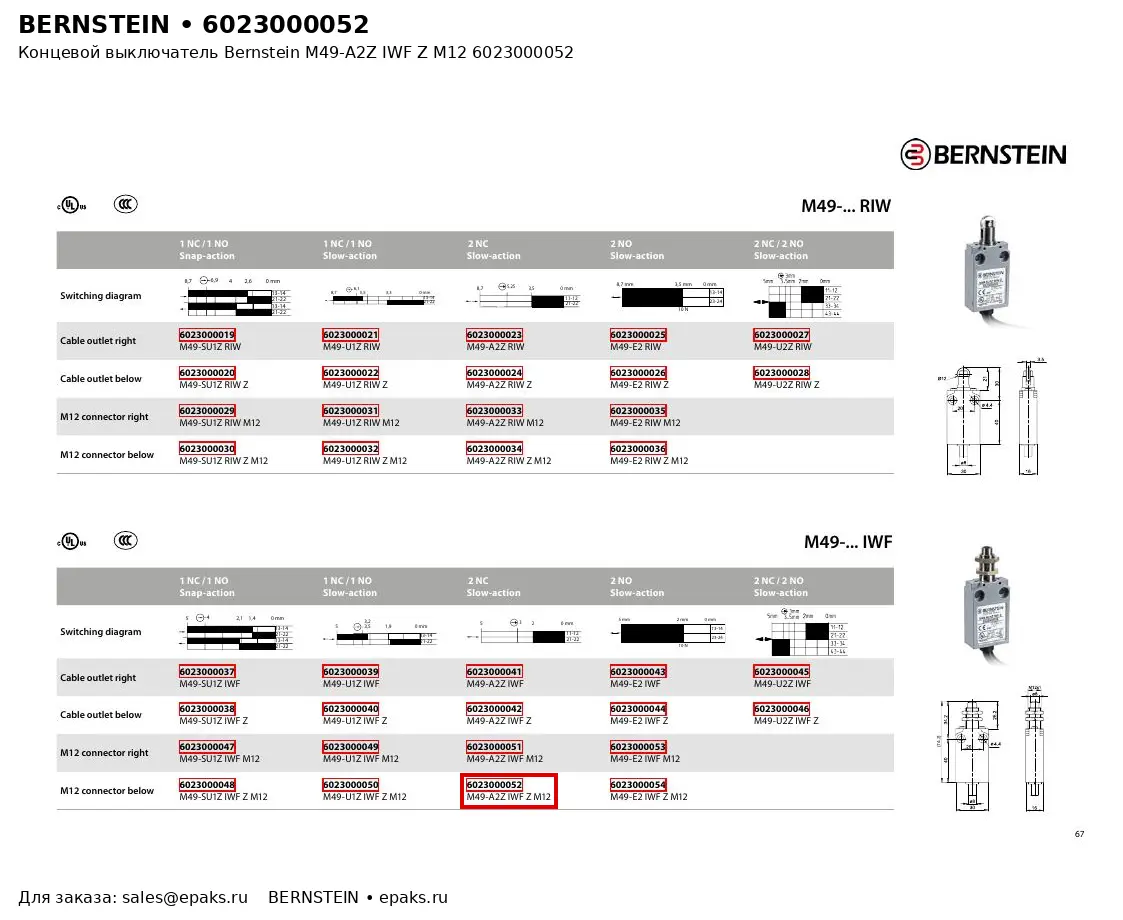 Bernstein 6023000052