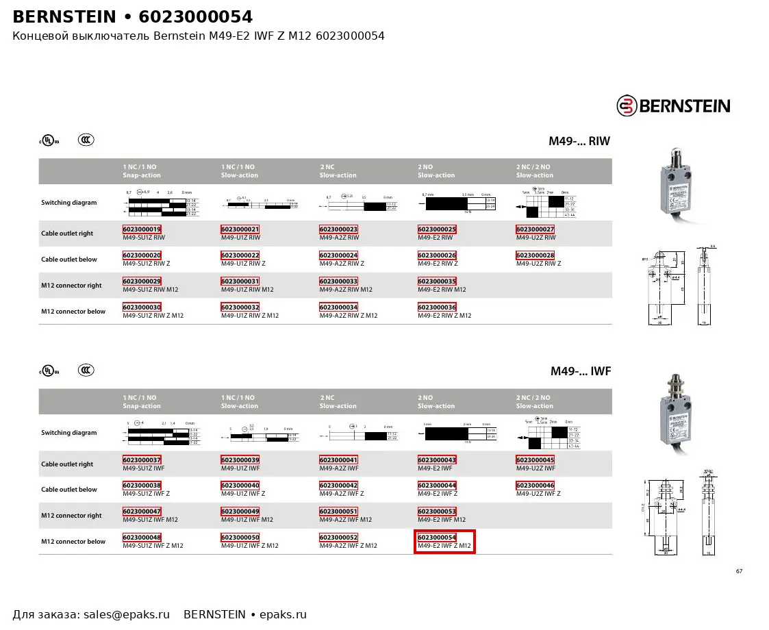 Bernstein 6023000054