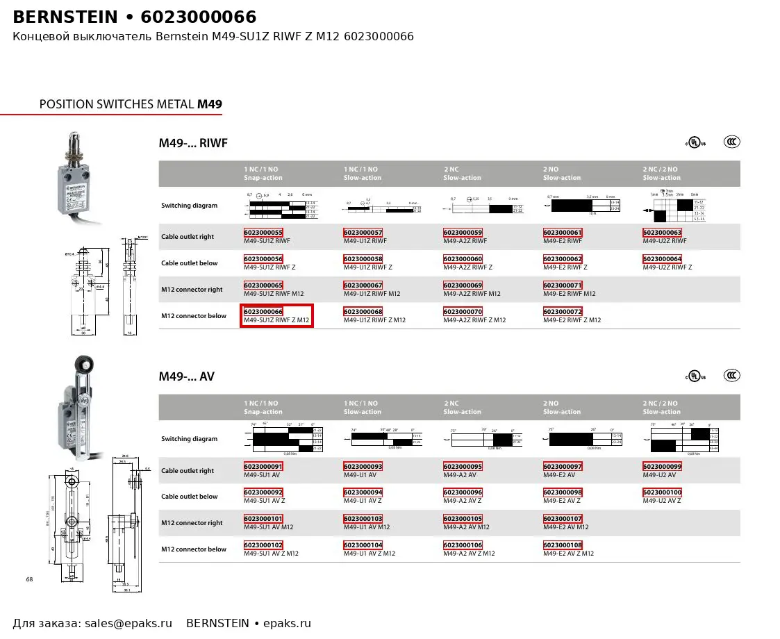 Bernstein 6023000066