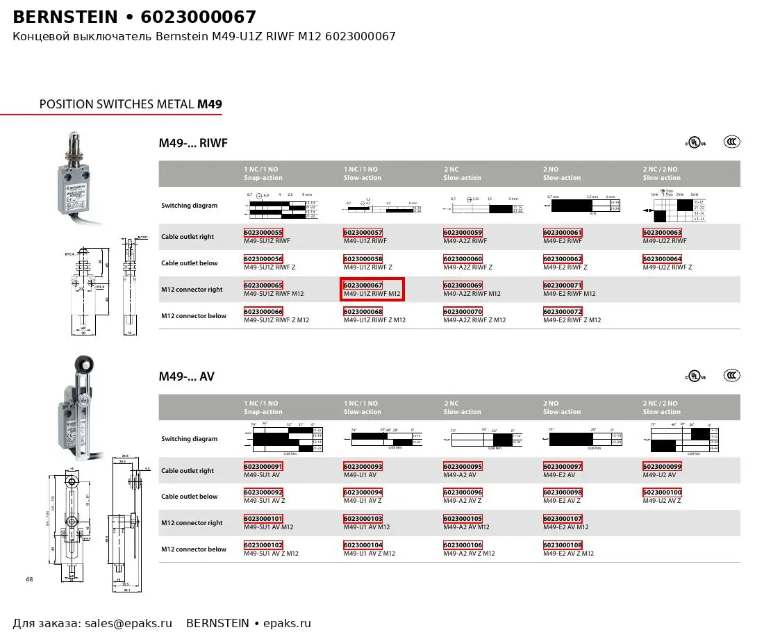Bernstein 6023000067