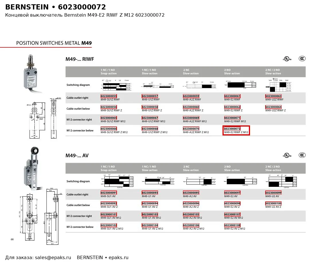 Bernstein 6023000072