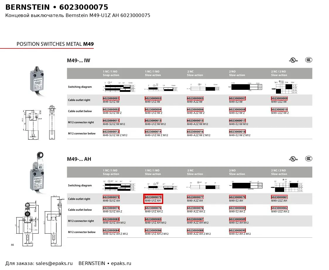 Bernstein 6023000075