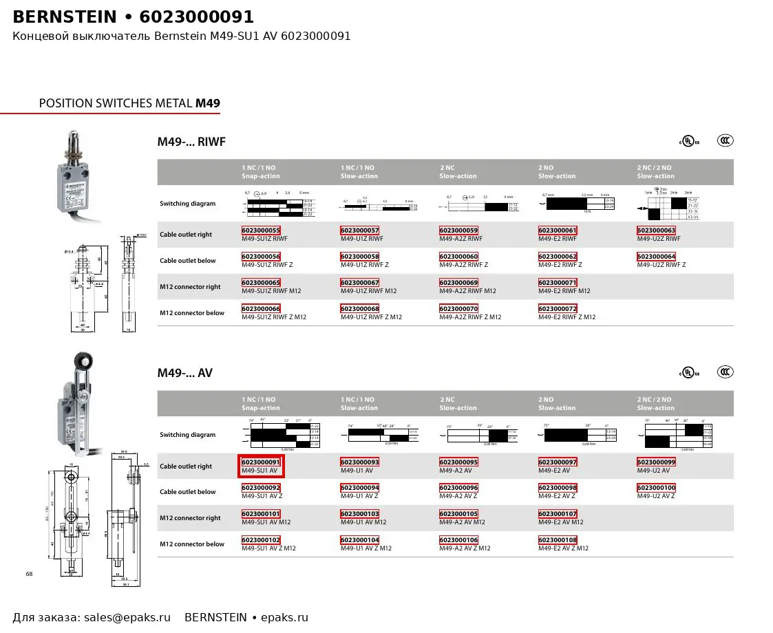 Bernstein 6023000091