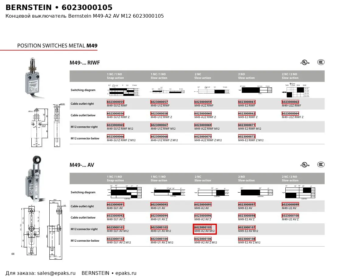 Bernstein 6023000105