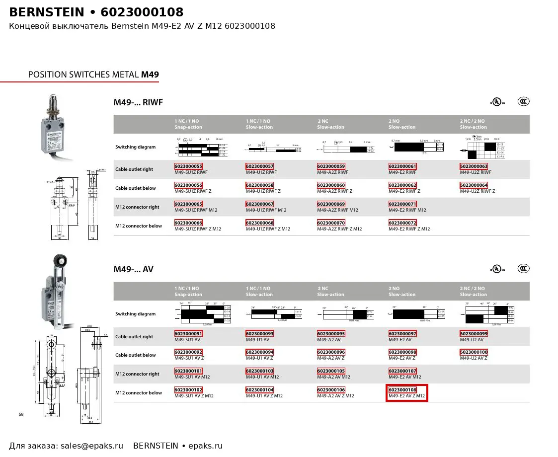 Bernstein 6023000108