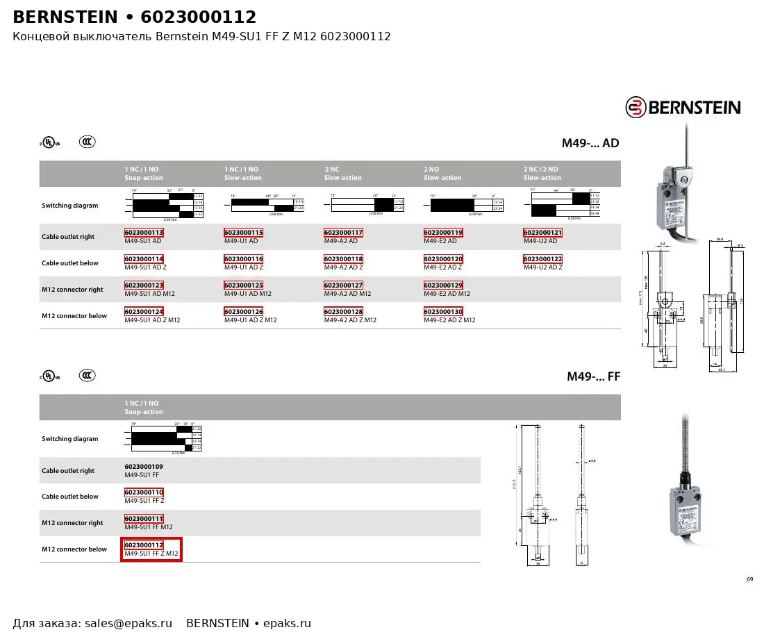 Bernstein 6023000112