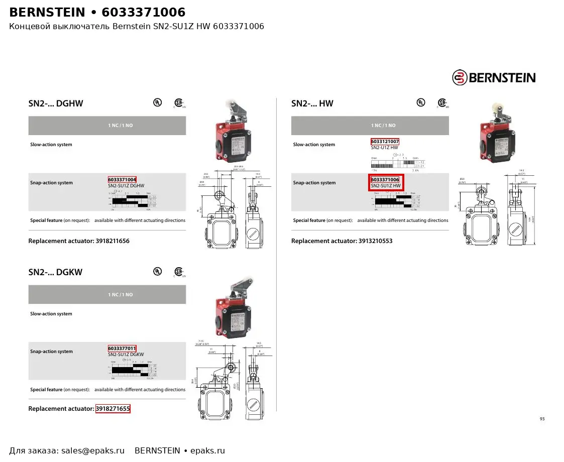 Bernstein 6033371006