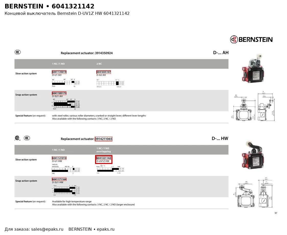 Bernstein 6041321142