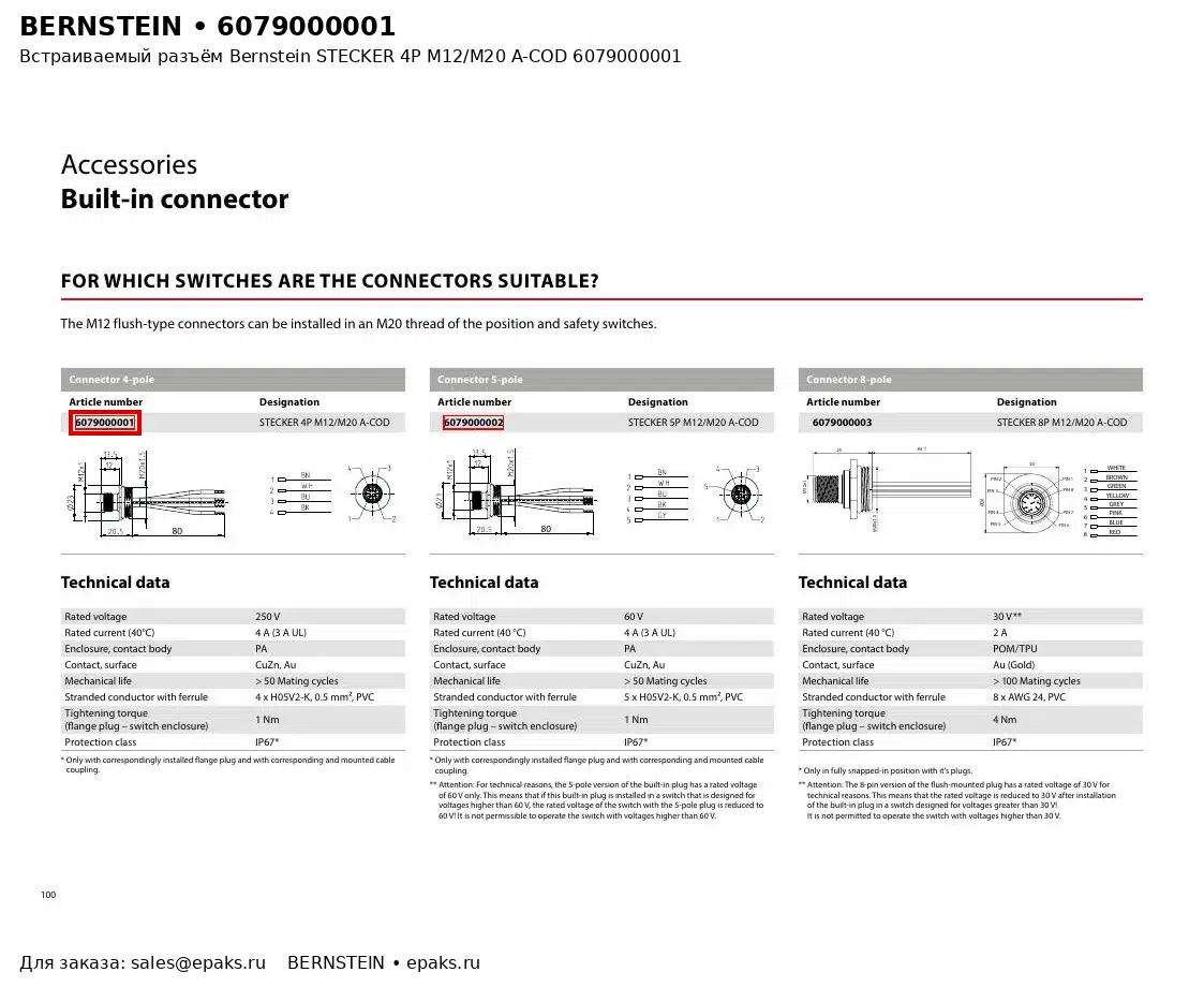 Bernstein 6079000001