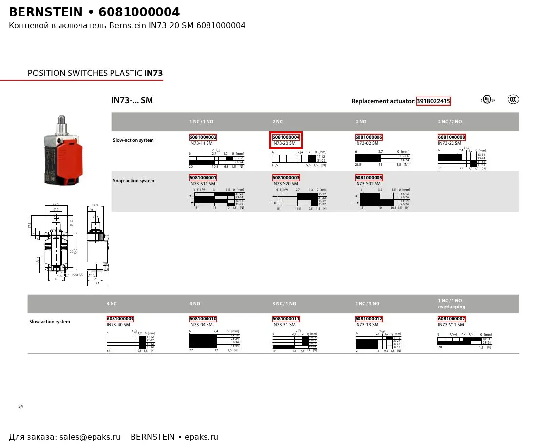 Bernstein 6081000004