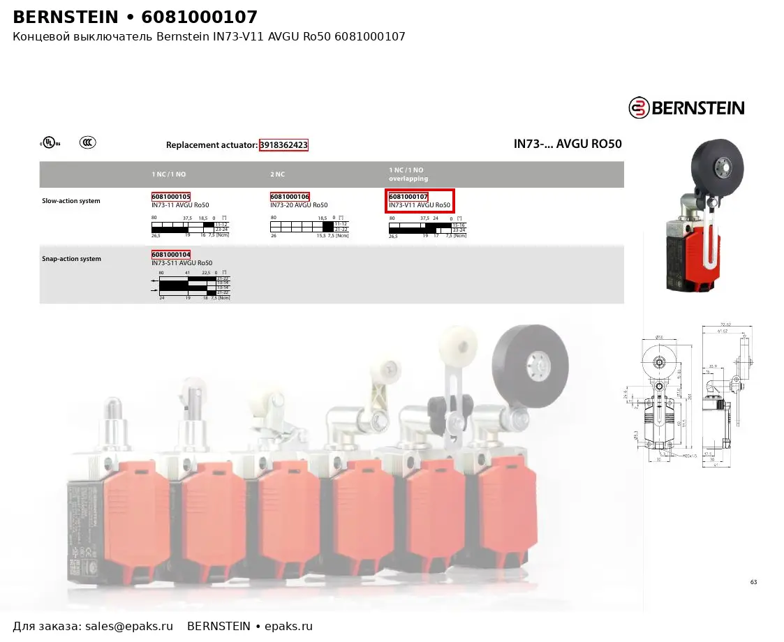 Bernstein 6081000107