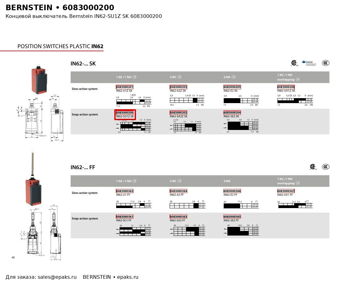 Bernstein 6083000200
