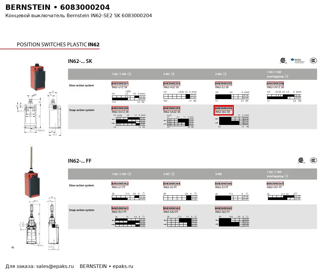 Bernstein 6083000204