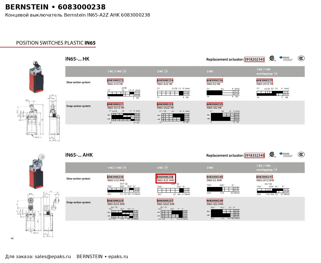 Bernstein 6083000238