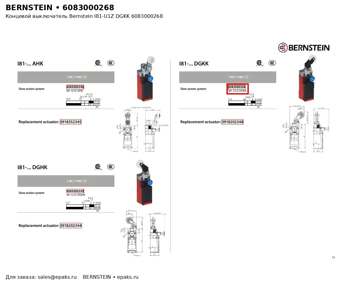 Bernstein 6083000268