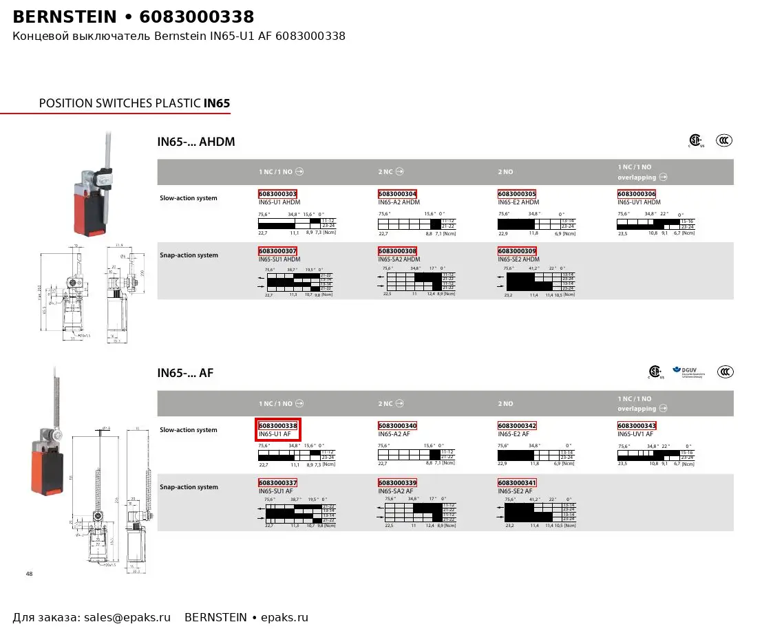 Bernstein 6083000338