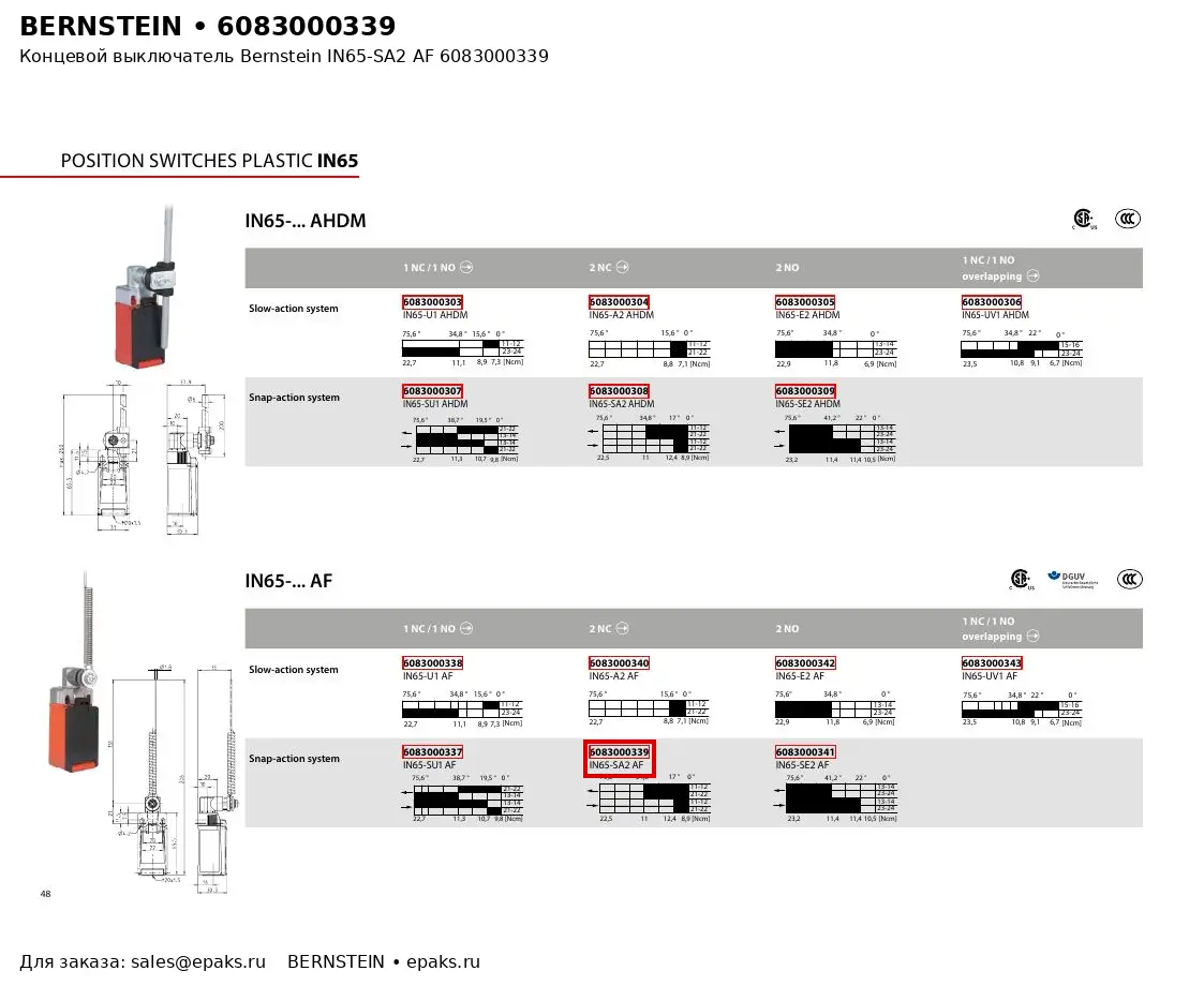 Bernstein 6083000339