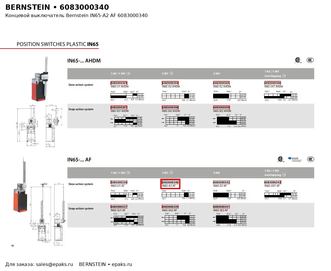 Bernstein 6083000340