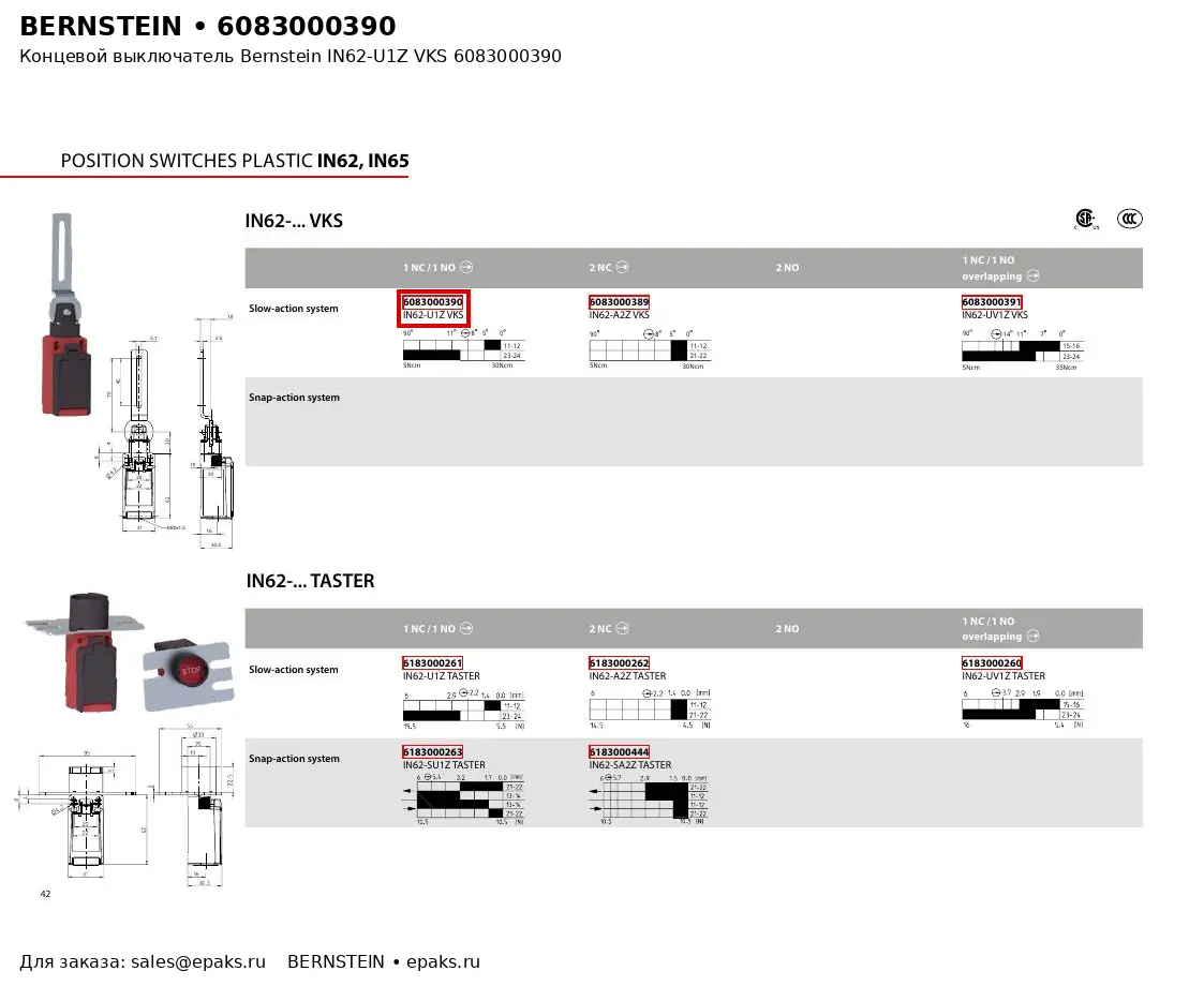 Bernstein 6083000390